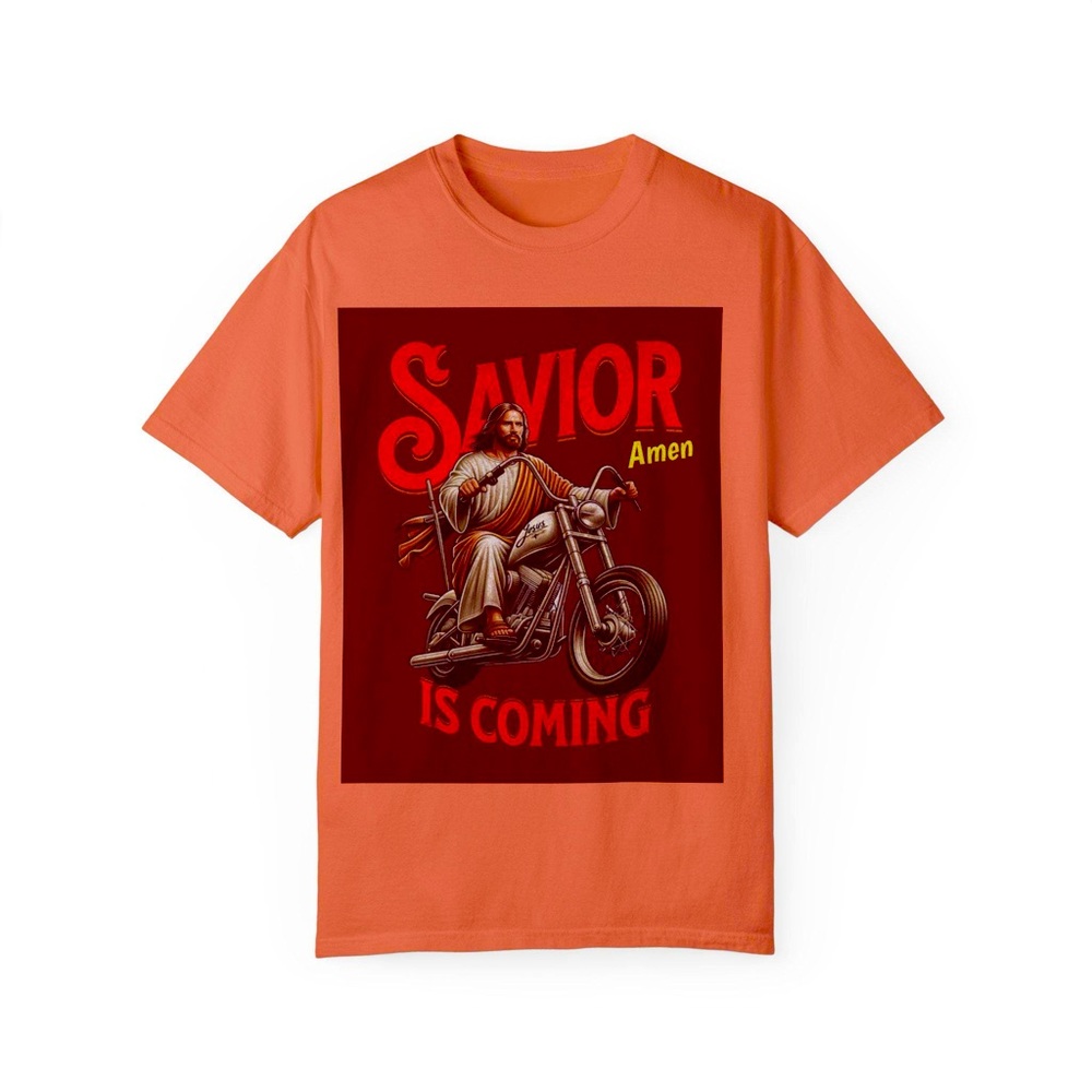 Orange Savior Graphic T-Shirt